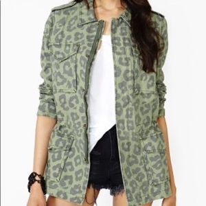 Canvas Camo Army Jacket